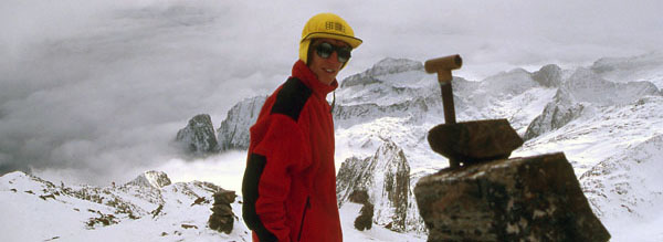 Al cim del pic Posets (3375m)